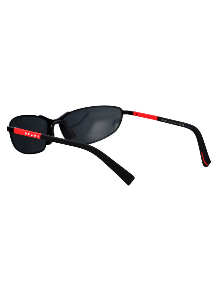 Prada Linea Rossa SUNGLASSES - Black | 8edee99dca3b7cb8a126c79d43d78fd8f956cb1e
