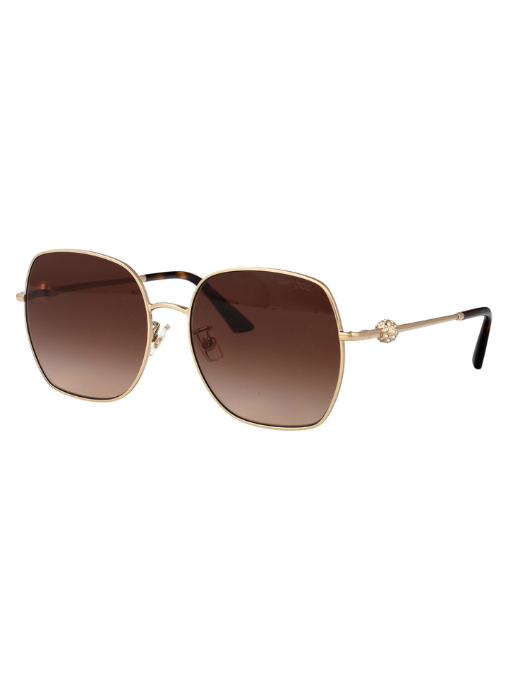 Jimmy Choo SUNGLASSES - Gold | a38eaf20c26487d0176da65d77bace50124aeaeb