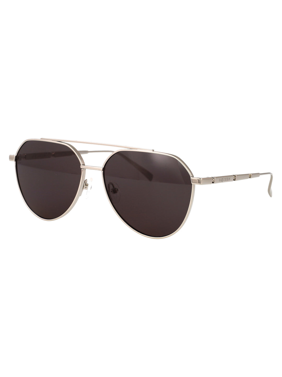 Alexander Mcqueen SUNGLASSES - Silver | 08ba9961abdc656aebfcfb5f15f4cd10a0698245