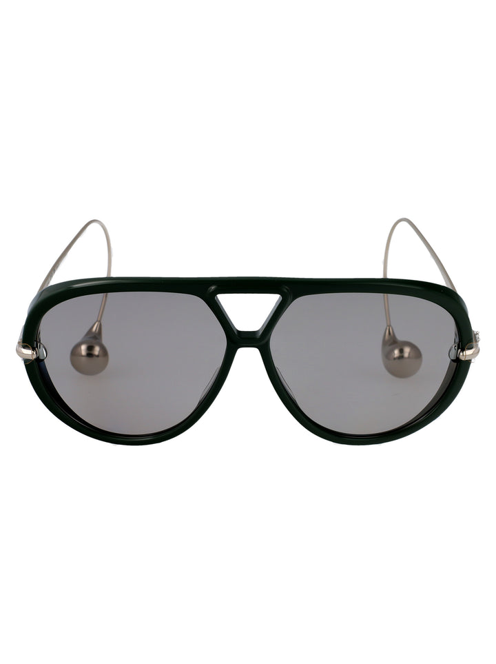 Bottega Veneta SUNGLASSES - Green | 53eac7c5c30156aa20422ea1d297f8ee4c1f5bfd