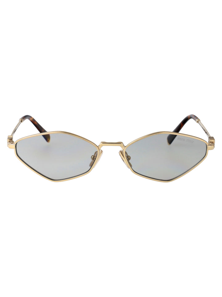 Miu Miu SUNGLASSES - Gold | a8875c473fa5103b2cb93d6f0c052978f8f23dfd