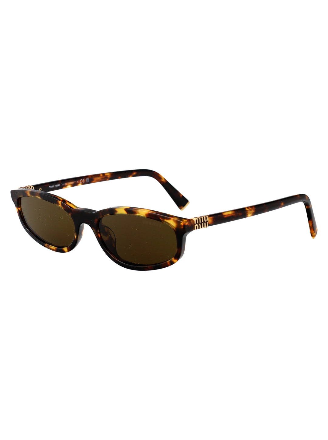 Miu Miu SUNGLASSES - Brown | c8ad3c18f8a6db173f31506539318959f0658acc