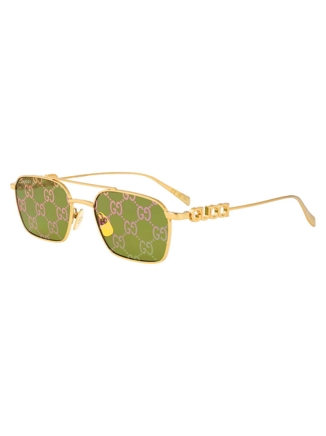 Gucci SUNGLASSES - Gold | 75dff65099c6ece07f09db0fa11cd68189a3b696
