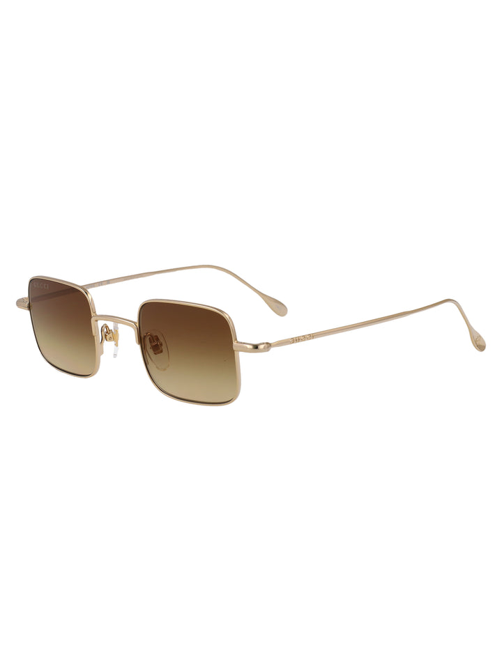 Gucci SUNGLASSES - Gold | 5ca8c7f85a53aebe24e2a39a37d0d1eb76d21d81