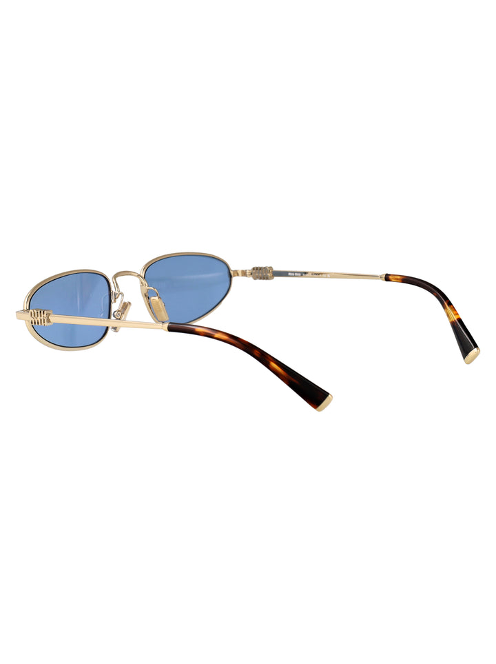 Miu Miu SUNGLASSES - Gold | 99d39ed3a34c4437fd972f935f7c39661d00a743