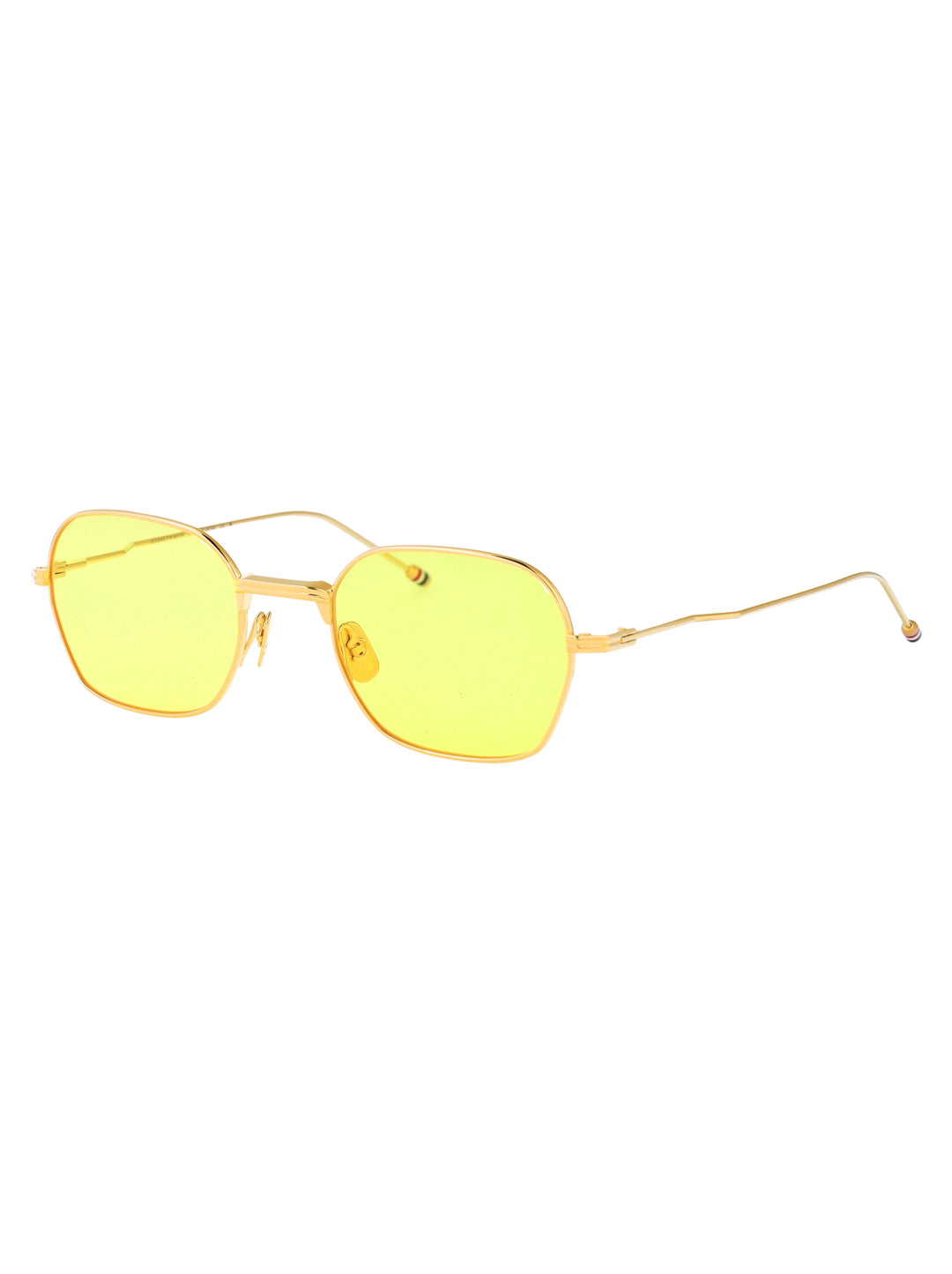 Thom Browne SUNGLASSES - Gold | 42285d3527be74247d11fcefb8be637ed1f2f1c7