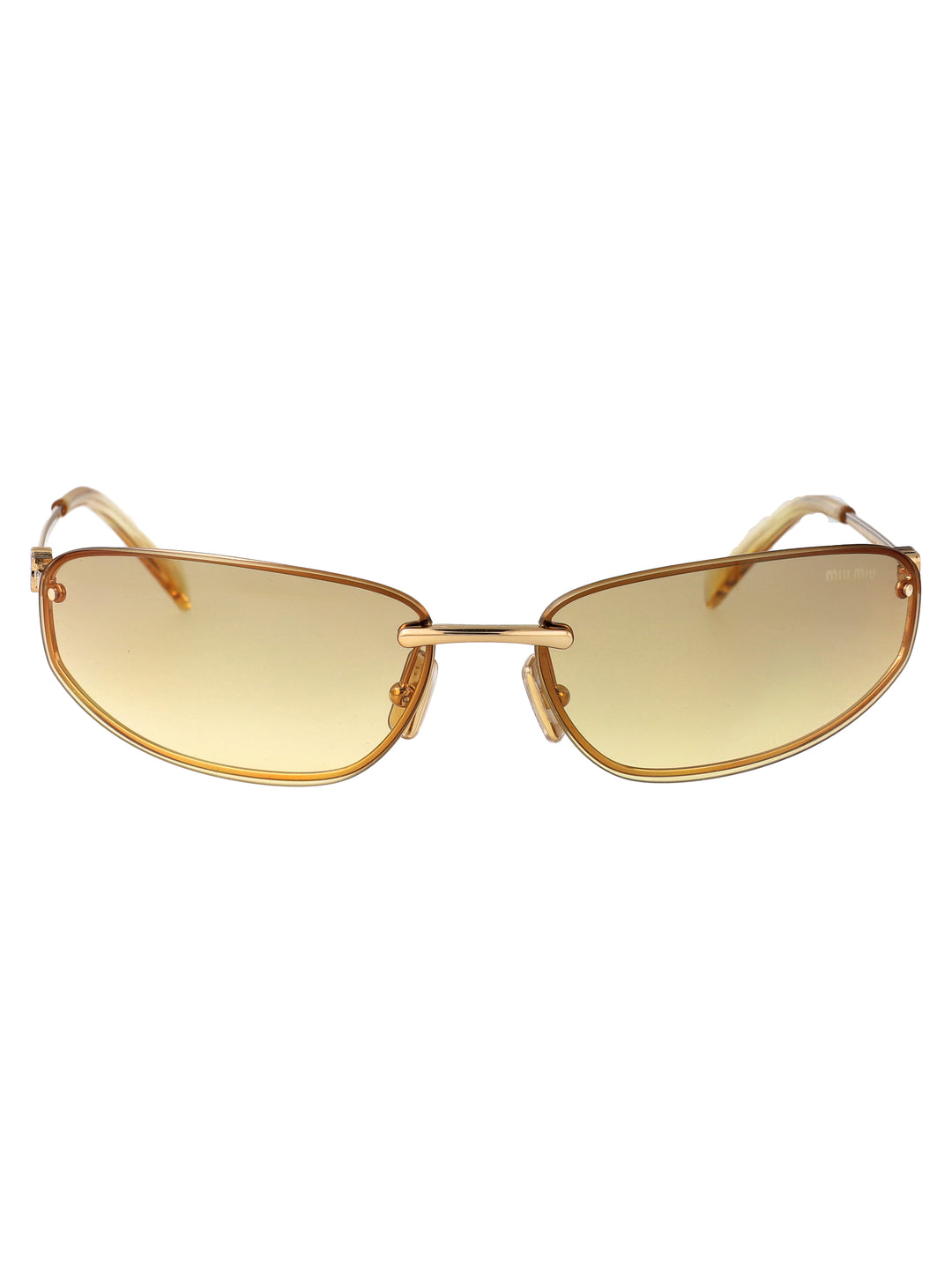 Miu Miu SUNGLASSES - Gold | 94ca334f8854bbea9e904f8388897c2130fbe6df