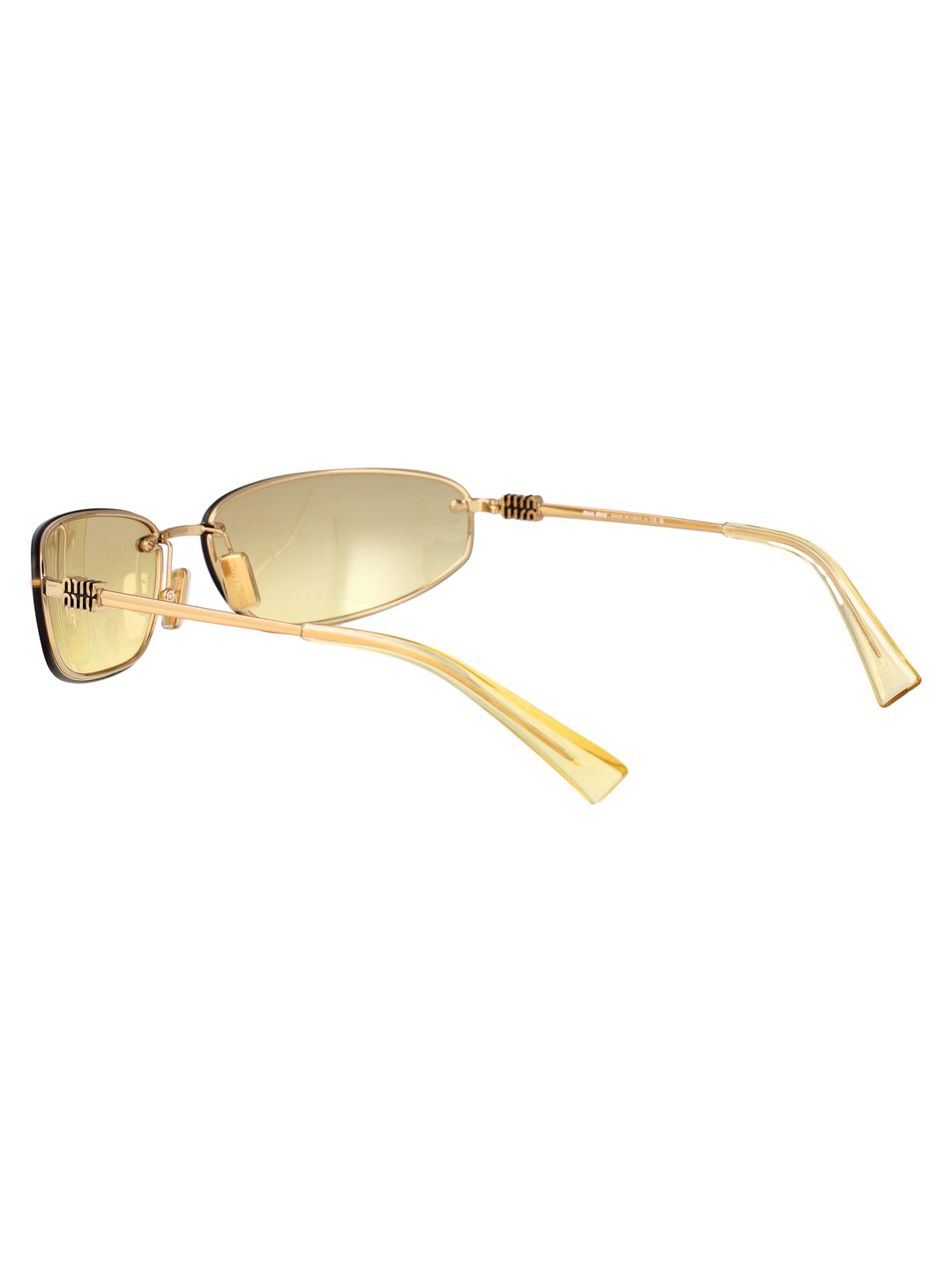 Miu Miu SUNGLASSES - Gold | 0a93e6fbf2b6ac322cc1de291695fa0e26f57819
