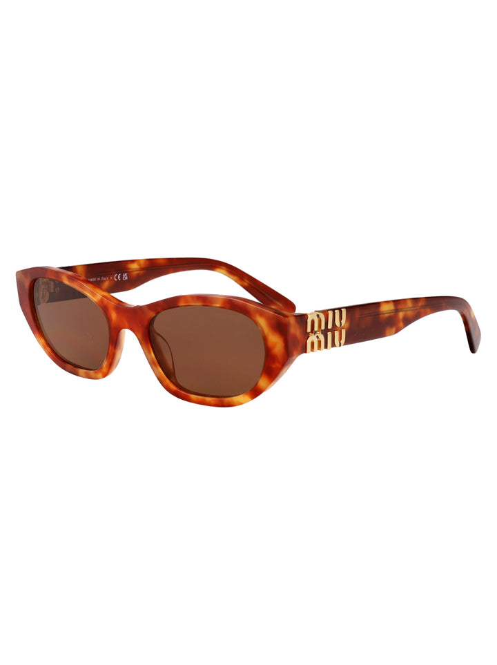 Miu Miu SUNGLASSES - Brown | abd1257b590b64048e901faf295655fe79e365f3