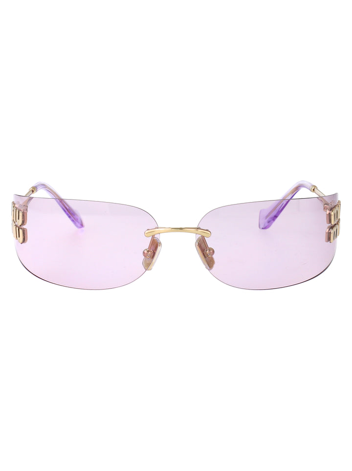 Miu Miu SUNGLASSES - Gold | 82e512ac1f45db6f2fa5a74597bb76804b5cf538