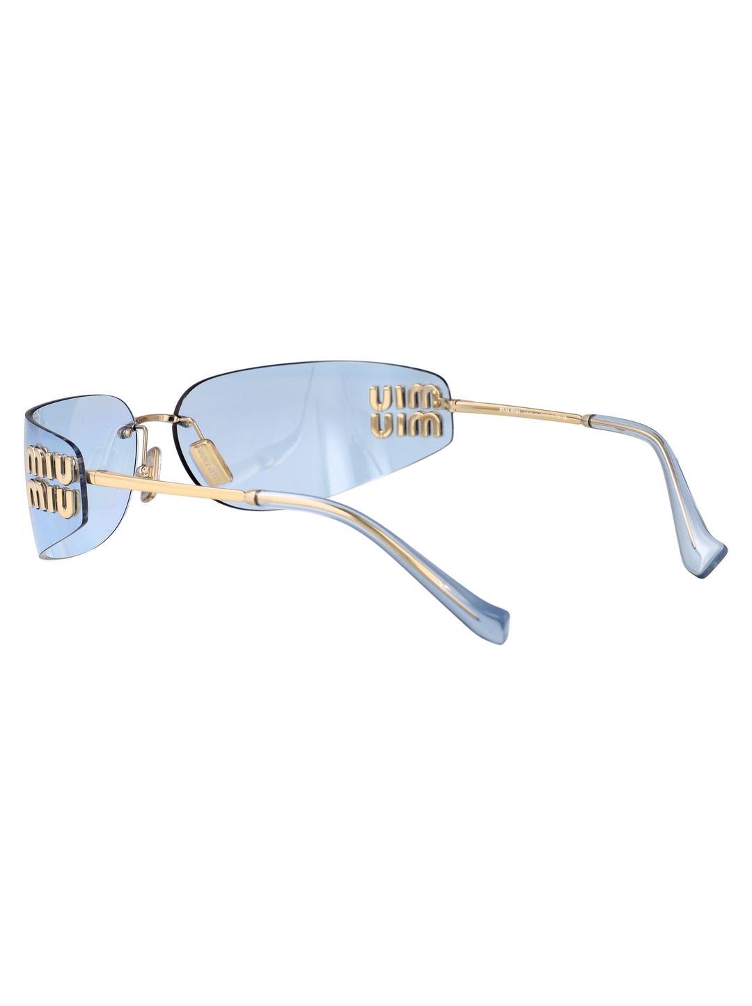 Miu Miu SUNGLASSES - Gold | 4a3aaf81c6ac1819f6306bee0af1ee4c445d43de