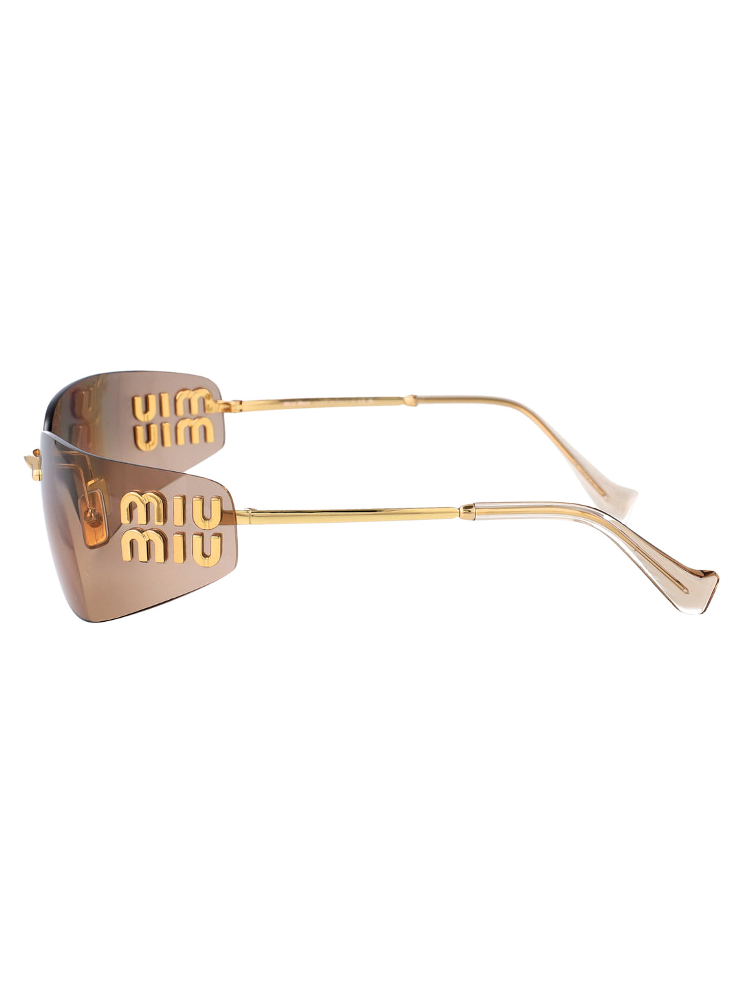 Miu Miu SUNGLASSES - Gold | 40f4ab678288aa46ae5b5287f9658f04ea678d8a