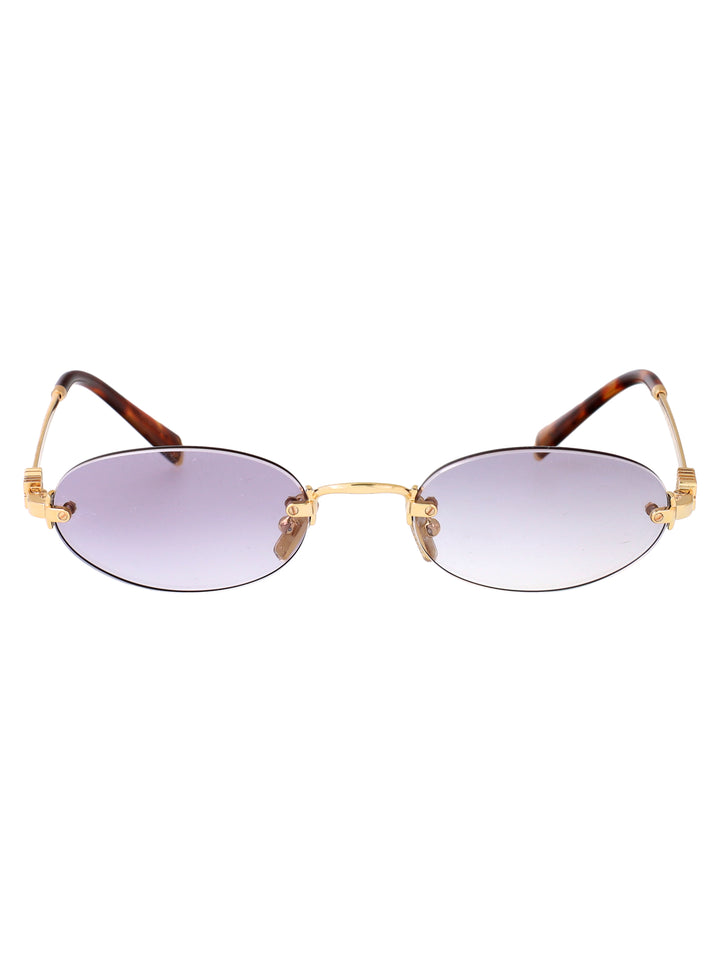 Miu Miu SUNGLASSES - Gold | 8e49196ca06eae39c09715b9c738ac6f99f8ab18