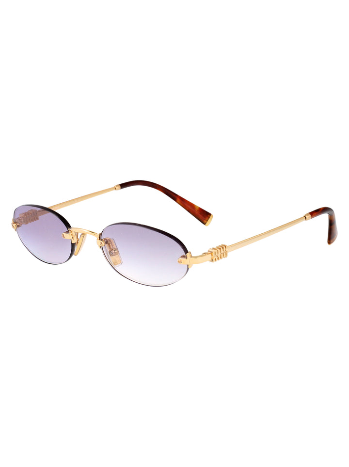 Miu Miu SUNGLASSES - Gold | 6d3f3628b4b1cc4fbc829a59b12b6a89fc905ee6
