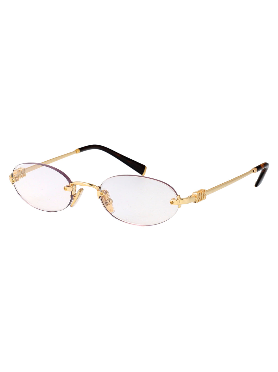 Miu Miu SUNGLASSES - Gold | 4afa790e956f08fa82423f0889fd85d21ac5d272