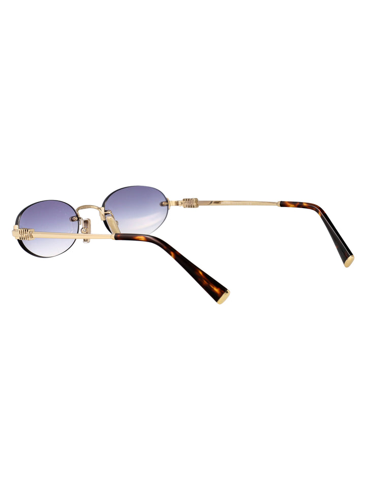 Miu Miu SUNGLASSES - Gold | 29edd7cdd53c345b2ec1971e5a3ad2d7a1539fba