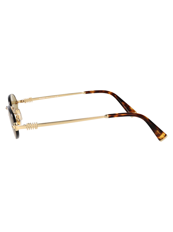 Miu Miu SUNGLASSES - Gold | 4d7b9166865f4252803a2d09f81323b74b2498f9