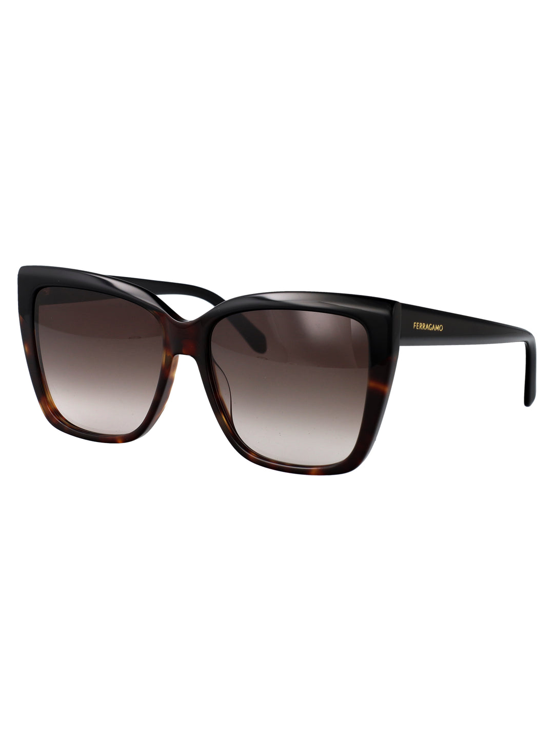 Salvatore Ferragamo SUNGLASSES - Black | afb9f42a08cef9a220351b19bfcf5636c56493f5