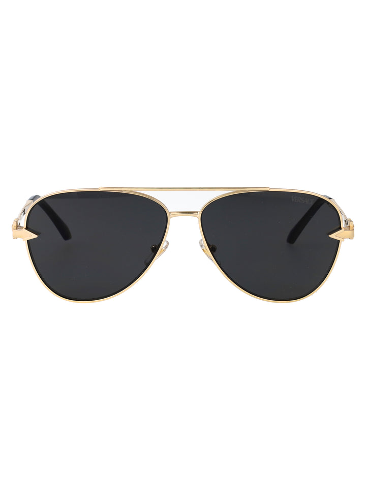 Versace SUNGLASSES - Gold | 0a7ba0c40caece4ae1f8b1ddf73bb64b21a0f4d7