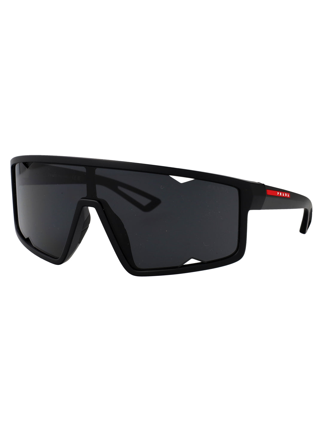 Prada Linea Rossa SUNGLASSES - Black | 4b8ab8562b5184e47395a51f4aa803e10b09f58e