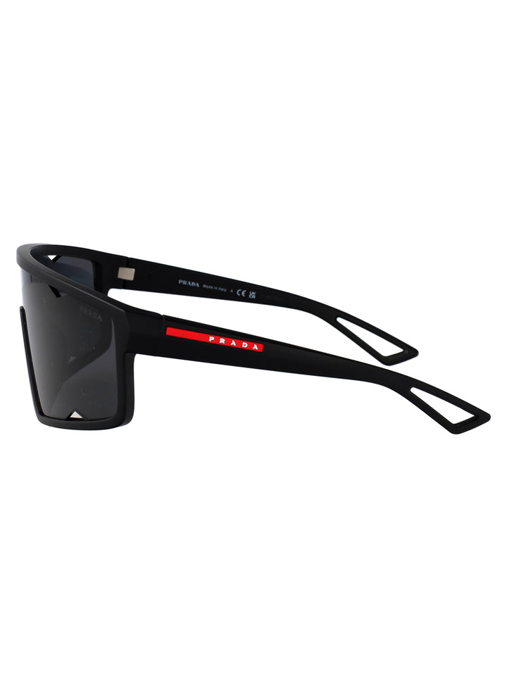 Prada Linea Rossa SUNGLASSES - Black | 396e69958ae093dc709a0cd47a0cac93a44a26fe