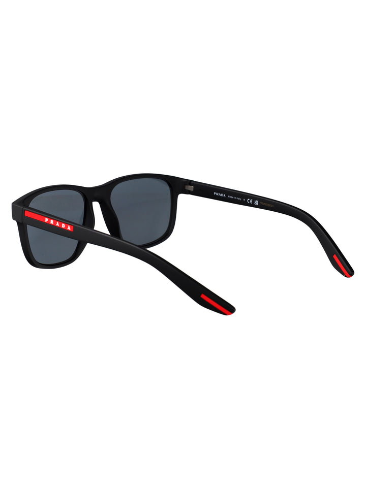 Prada Linea Rossa SUNGLASSES - Black | fac67e81d7b2756a5f8a8c1192a1ec54fba8e543