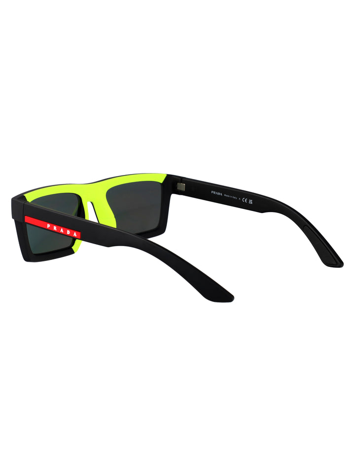 Prada Linea Rossa SUNGLASSES - Black | 6e7249b2127a204f9850b099d3d24796d472cee2