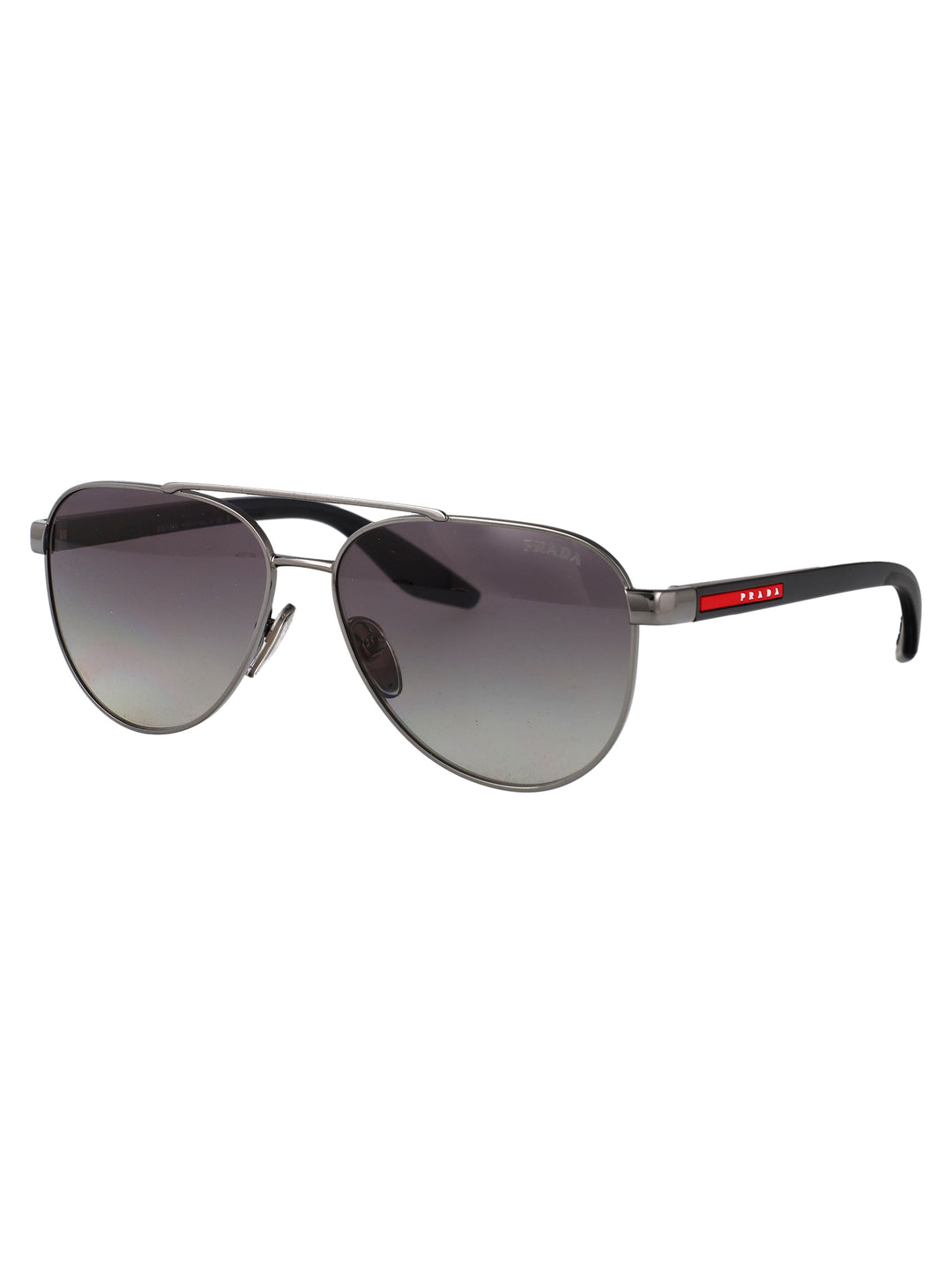 Prada Linea Rossa SUNGLASSES - Grey | a80bbc4fd36746853325a5752f909b2937ee8a64