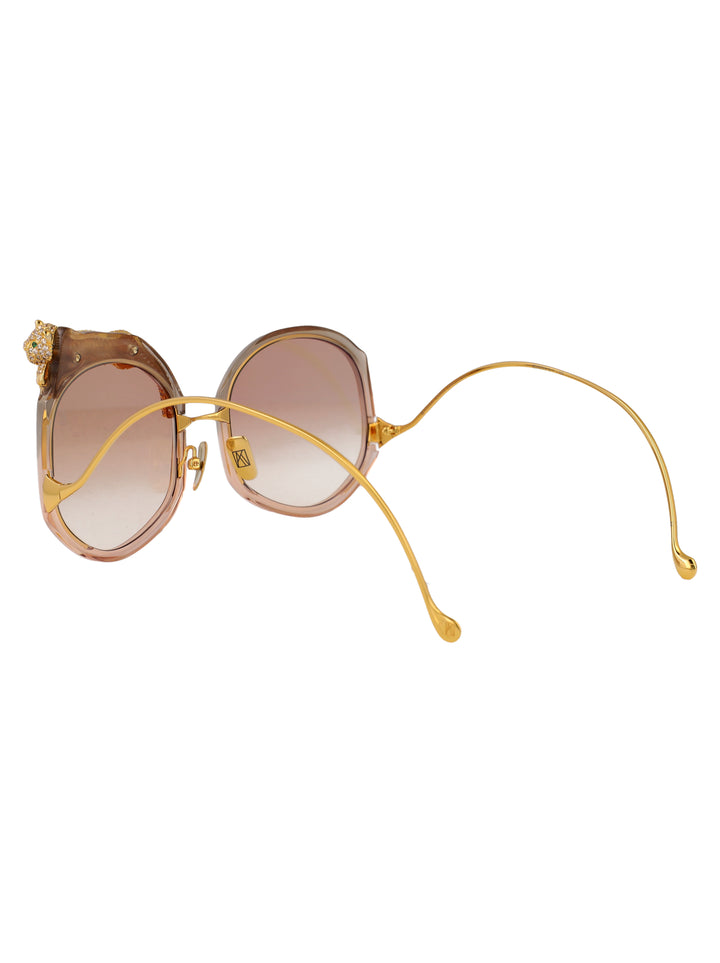 Anna Karin Karlsson SUNGLASSES - Brown | 80770c263e0261efaabe2203c7c16b2669e8fb07