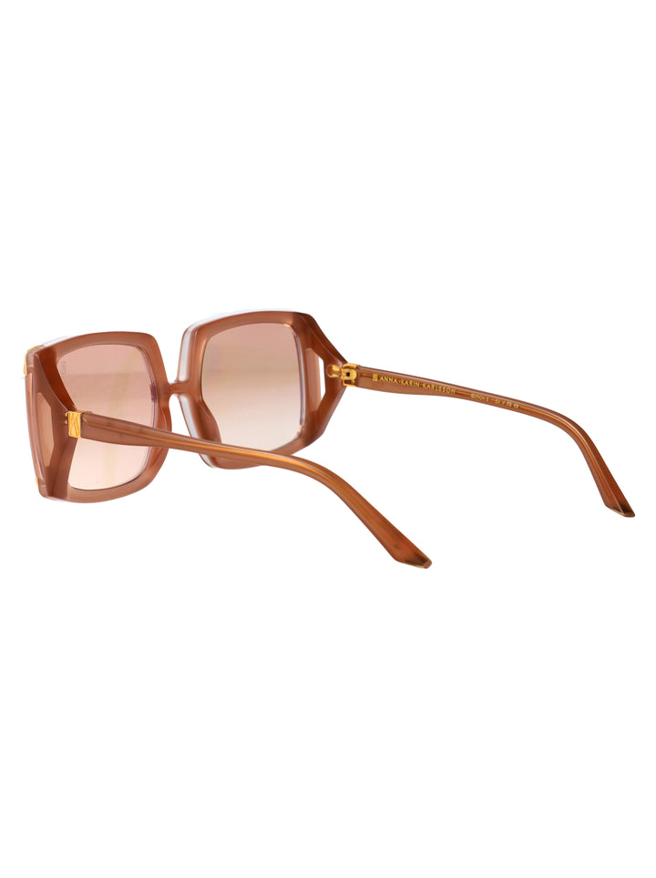 Anna Karin Karlsson SUNGLASSES - Brown | 773fb97d30835e8ffc6b8d56aad6520bb0e377cb