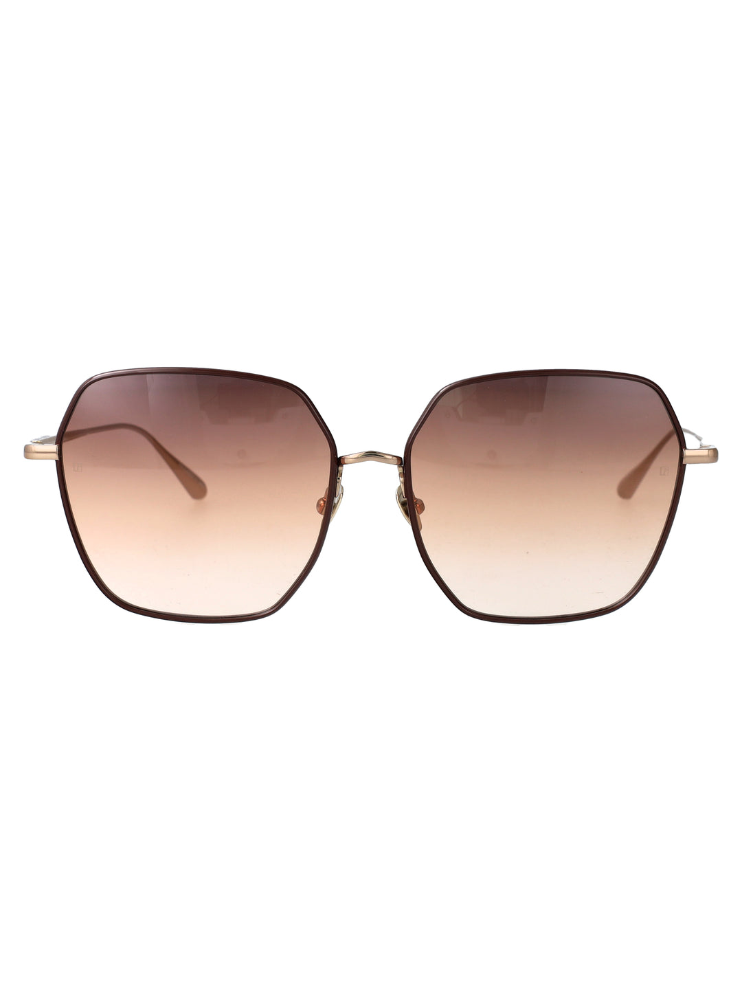 Linda Farrow SUNGLASSES - Brown | 1eb2aa87d0572baff451a5c68dc756a4ebff77ae