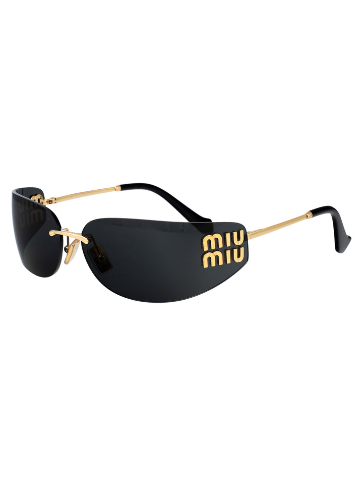 Miu Miu SUNGLASSES - Gold | 068f1b2803ff39689fcf0eaf3e01cc5c03e37c0b
