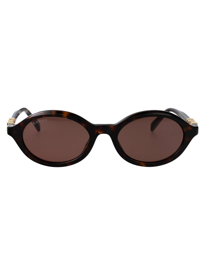 Gucci SUNGLASSES - Havana | 135ba39d84aa77bd53f5d8525c916b1820d6cf34