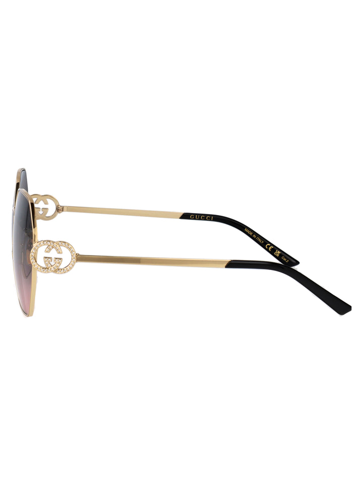 Gucci SUNGLASSES - Gold | 40bf54aa57a0545d869475692dbf3524dafcbf18