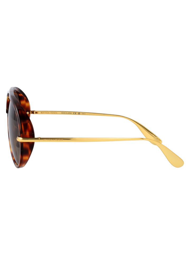 Bottega Veneta SUNGLASSES - Gold | ec17263fa17fd0ba41688839337a8599bf1dcc2e
