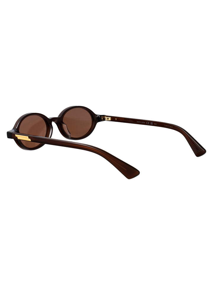 Bottega Veneta SUNGLASSES - Brown | de152d6bc55b66731303e4f3dad578082afea028