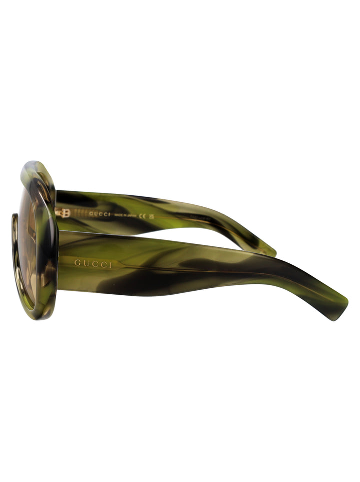 Gucci SUNGLASSES - Havana | 4414dbef230ee6b54bad10d36913dbd317463cb1