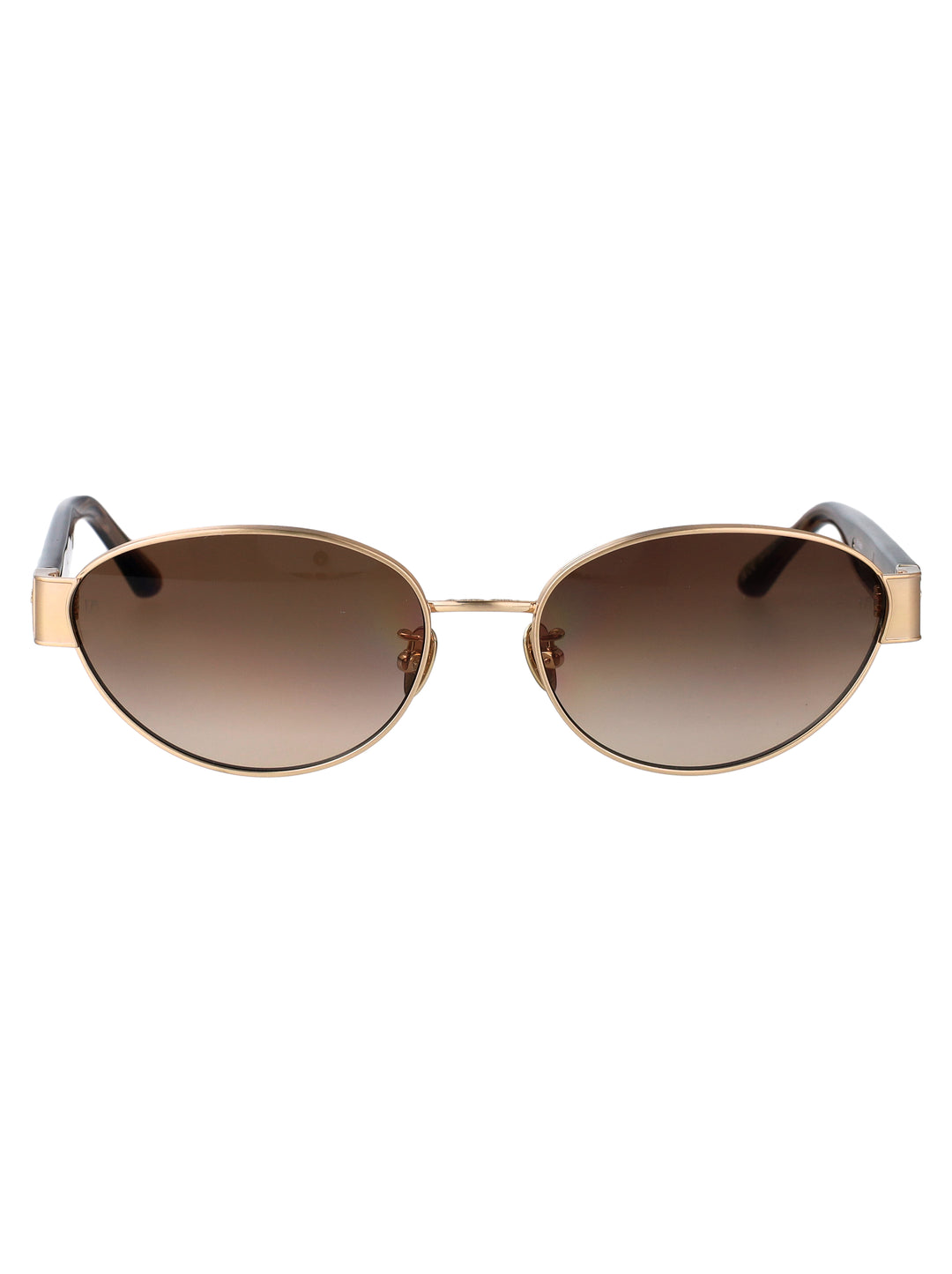 Linda Farrow SUNGLASSES - Gold | f71c30cec5559c03115aa1201681e0906a8ba088