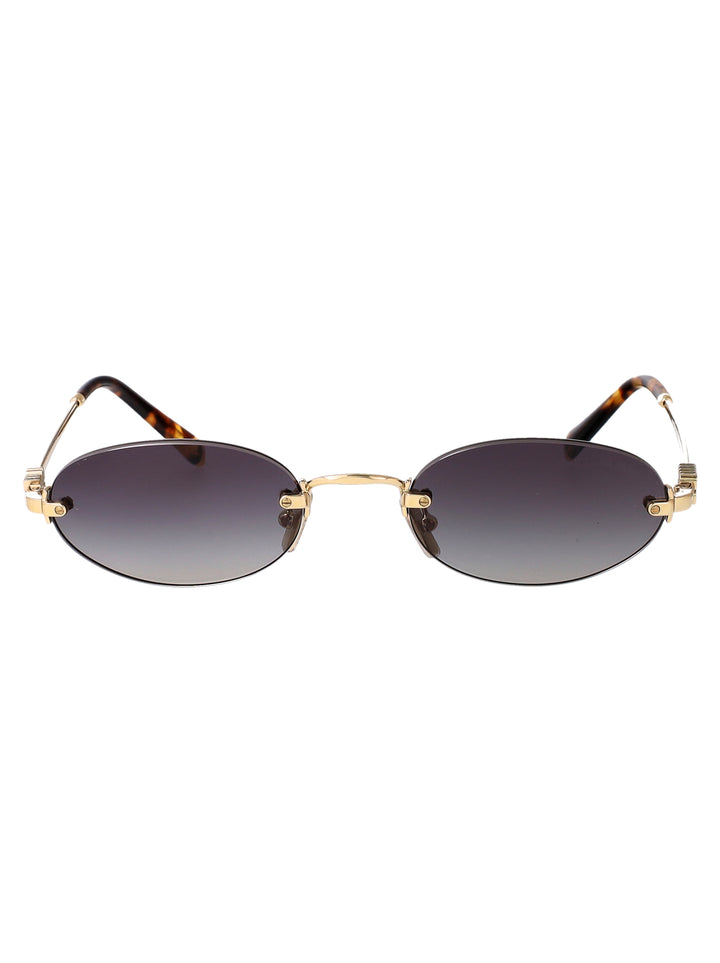 Miu Miu SUNGLASSES - Gold | 2570eccdb2cab9ef390a6722e0039d2664c8f972