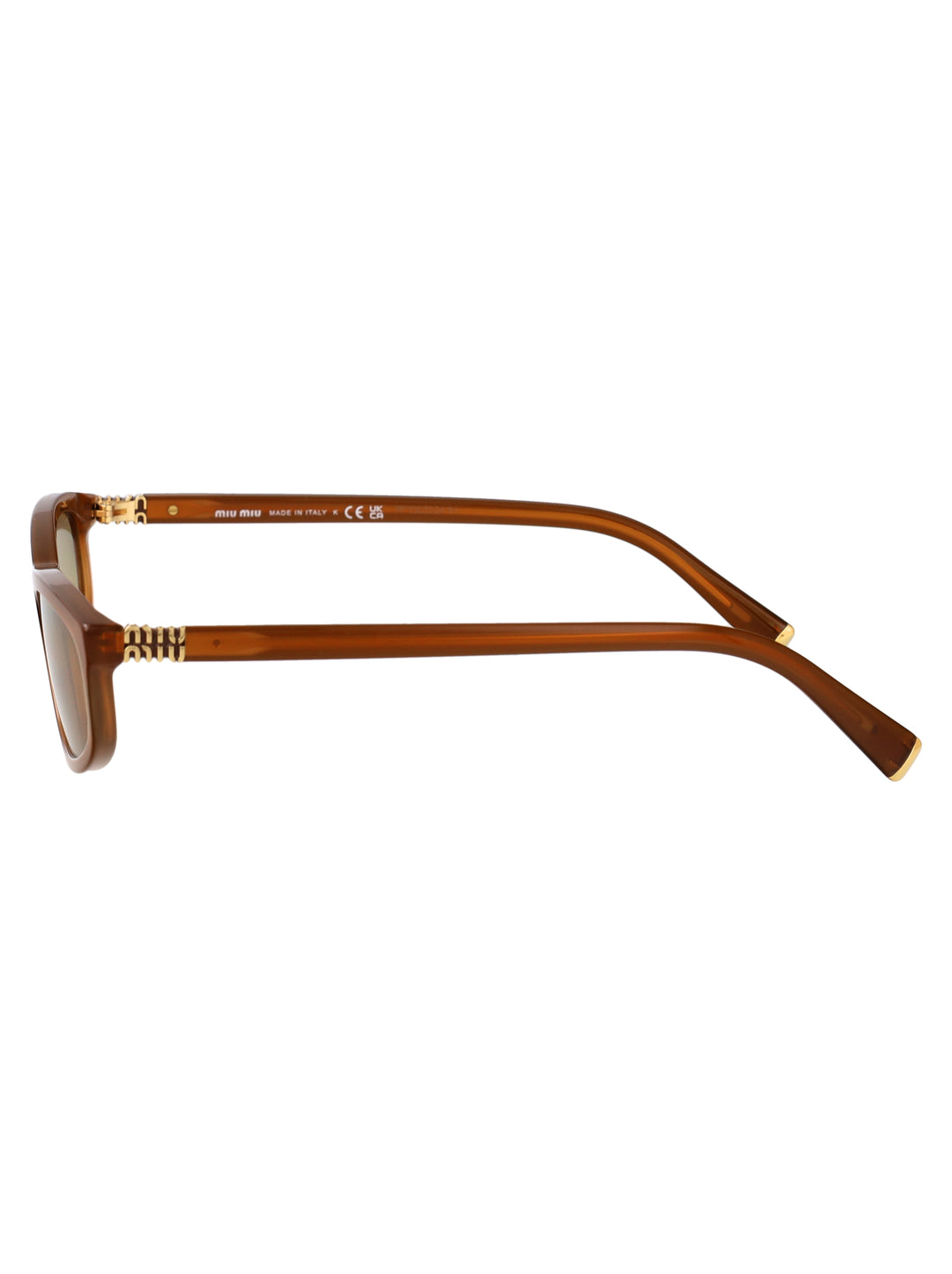 Miu Miu SUNGLASSES - Brown | aef2e81ebdd7e1e3b8ea1591caed552e17af9777