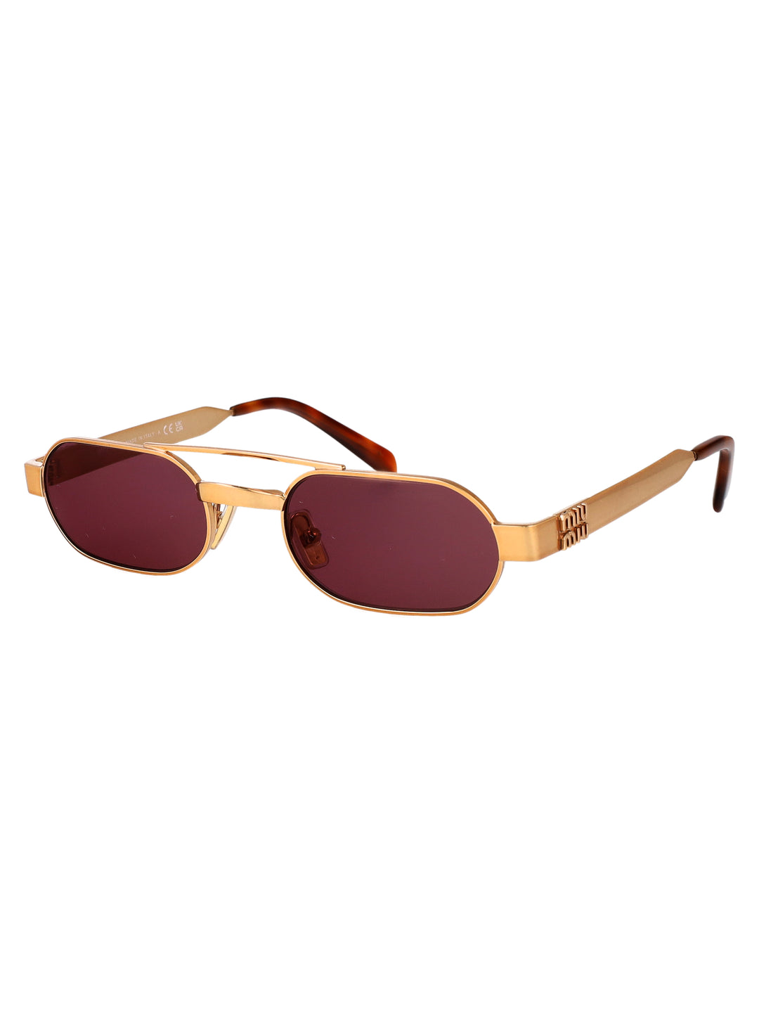 Miu Miu SUNGLASSES - Brown | 91afafdf9c0e339cb041f8f0ec1539f4c8aea259