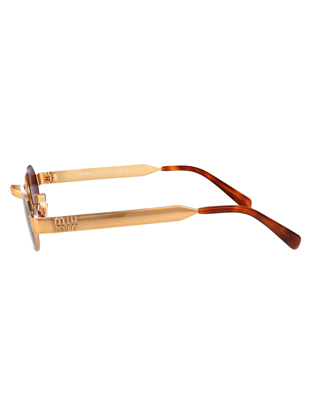 Miu Miu SUNGLASSES - Brown | 418d51b3efdece50f36a76b8a46fbcb38a9cf172