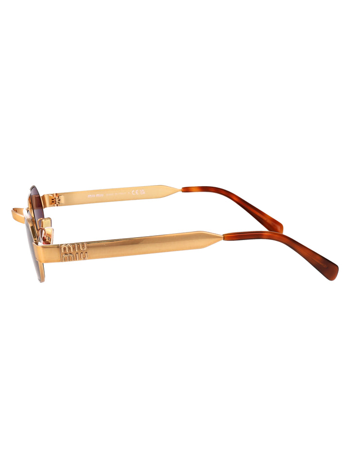 Miu Miu SUNGLASSES - Brown | 418d51b3efdece50f36a76b8a46fbcb38a9cf172