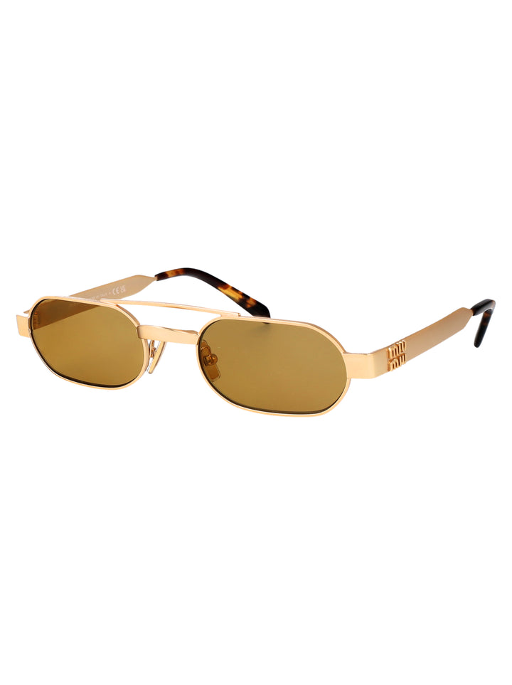 Miu Miu SUNGLASSES - Gold | 108c05b355af2ae570191112f2d97aef763ee63e