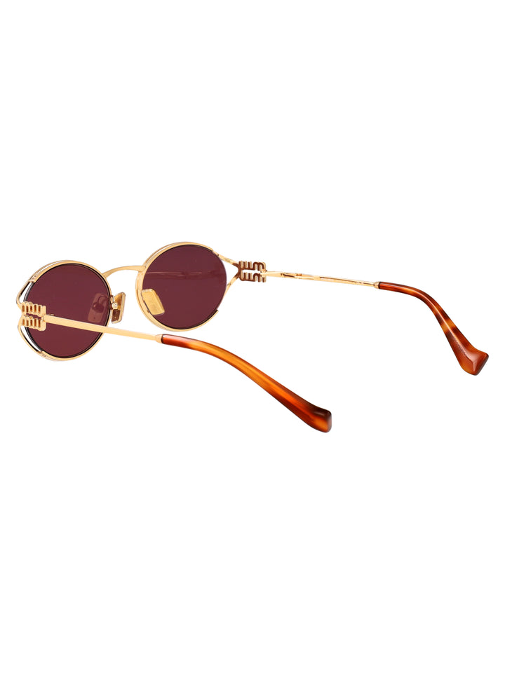 Miu Miu SUNGLASSES - Gold | fa203901b5e7a416012360fd169d8a1d5a09e777