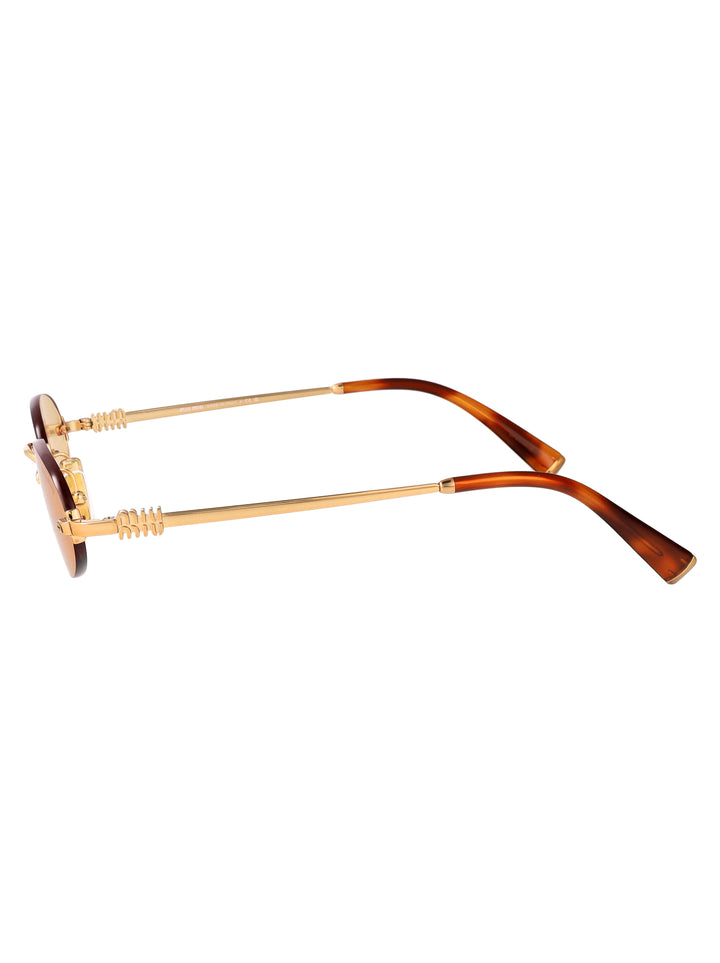 Miu Miu SUNGLASSES - Brown | 243f6b25d2ac1ba30f8bd4bc44bb227ac0847c3c