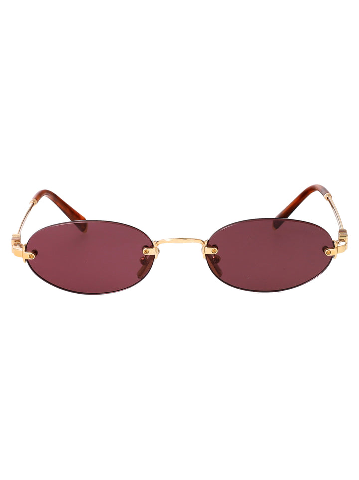 Miu Miu SUNGLASSES - Gold | 3802c06dc17ec847135697fc0dc823b9f8ab82b9