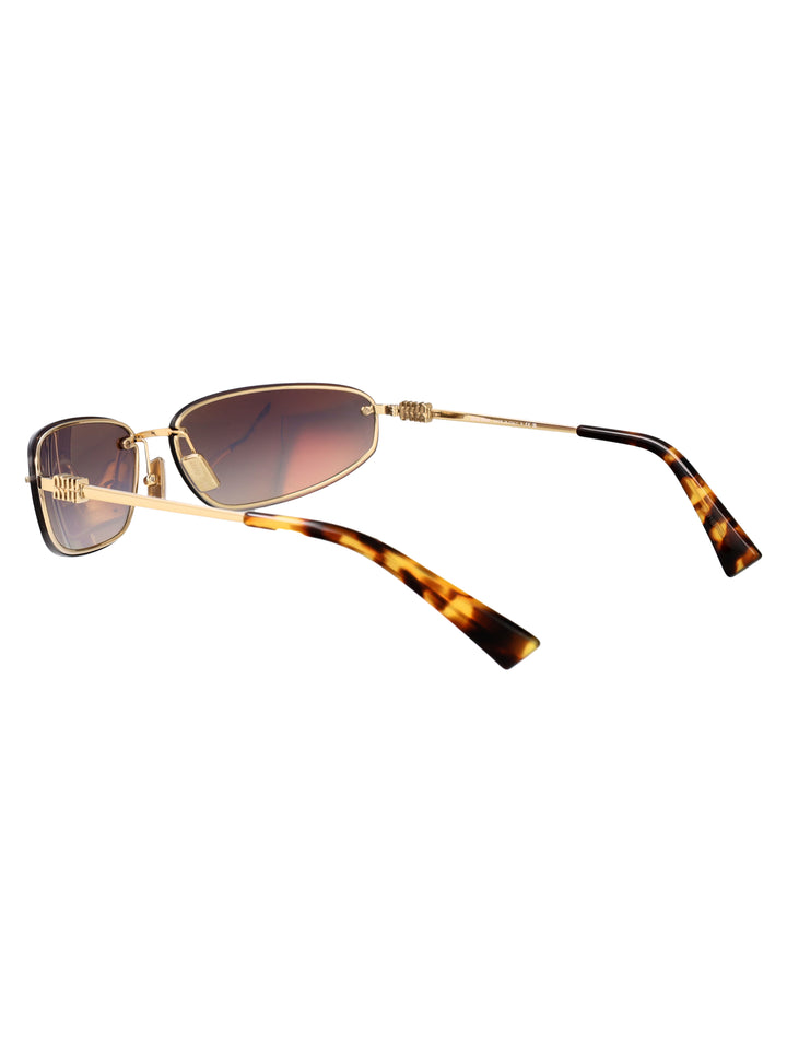 Miu Miu SUNGLASSES - Gold | 2470a2264814e8ac49c1869ffd77c352bdbf9231