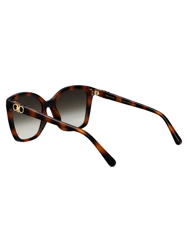 Salvatore Ferragamo SUNGLASSES - Brown | 6a55ab4de924f9c485ee91f7741e41b43b626a00