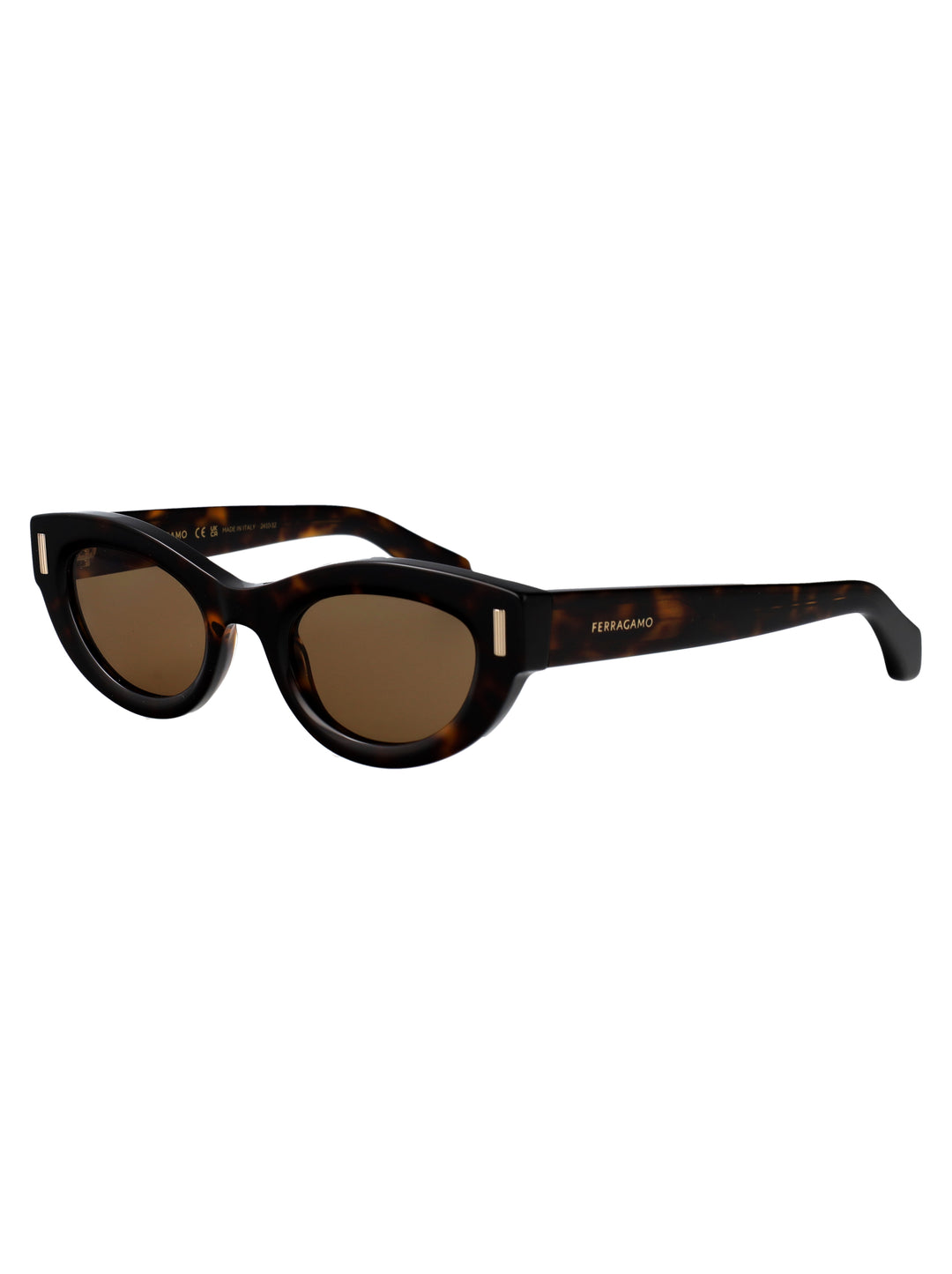 Salvatore Ferragamo SUNGLASSES - Brown | 1d6c3a370a0214389784efdba94b403f345c5270